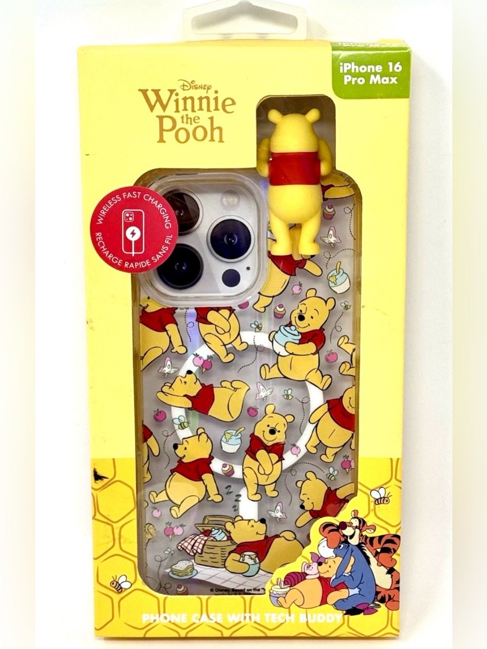 Disney Winnie the Pooh iPhone 16 Pro Max Case - 3D Tech Buddy - MagSafe - NIB